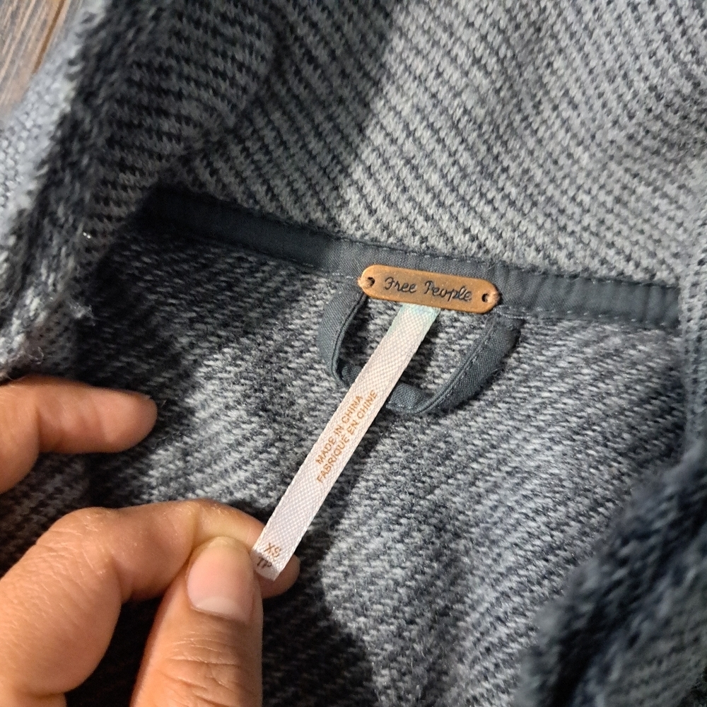 Free People Gray Long Cardigan - Picture 4 of 7